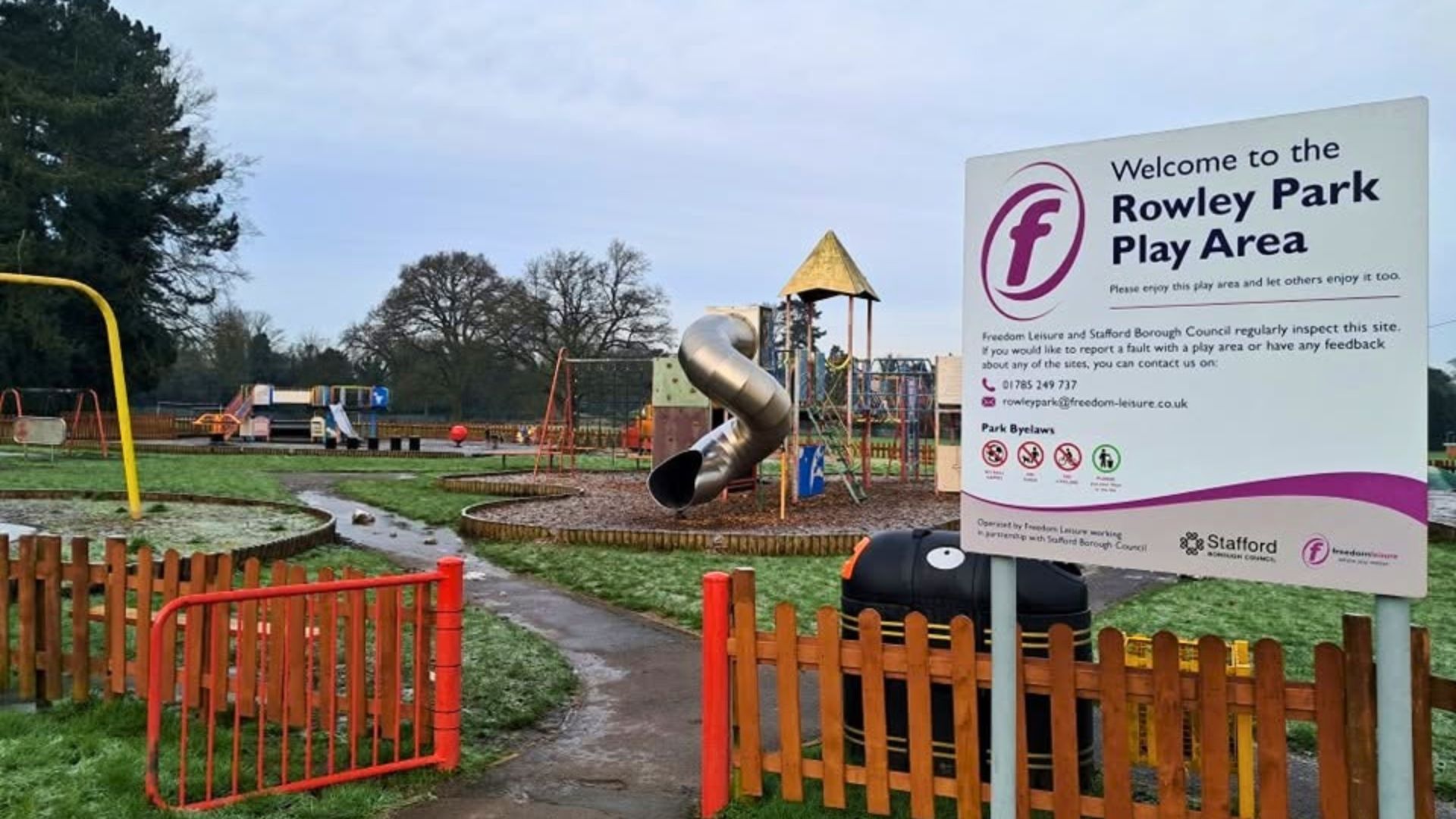 Rowleuy Rowley Park play area closes for £1.2m revamp | The Stafford Spotter